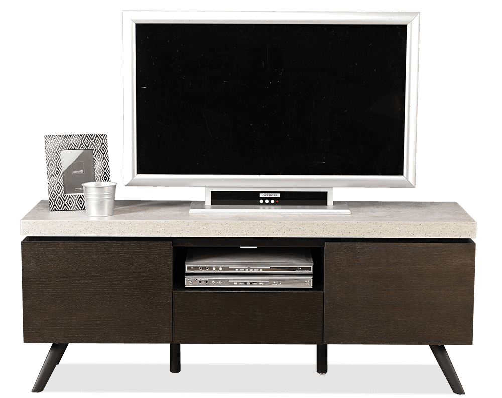 Manhattan MDF/Metal TV/DVD Unit