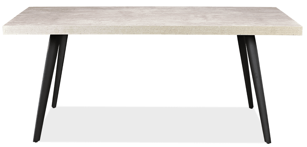 Manhattan MDF/Metal 1800 Rectangle Dining Table