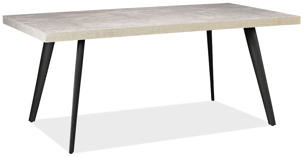 Manhattan MDF/Metal 1800 Rectangle Dining Table