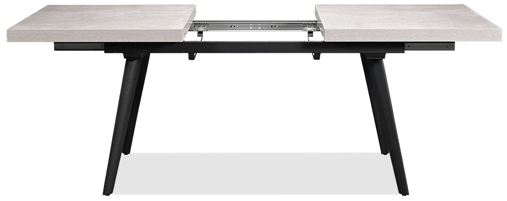 Manhattan MDF/Metal 1500 Extendable Dining Table