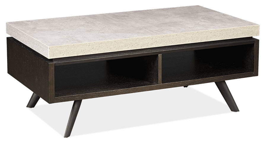 Manhattan MDF/Metal Rectangle Coffee Table