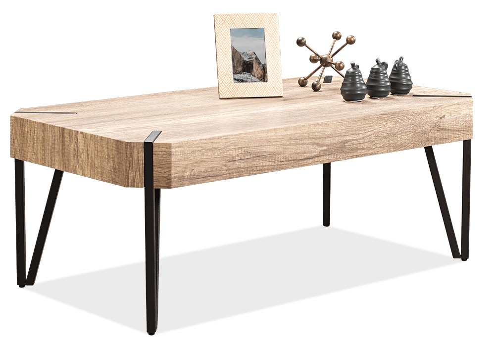 Longreach MDF/Metal Rectangle Coffee Table