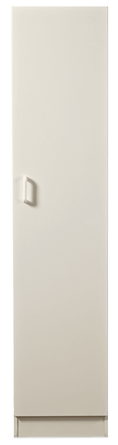 Melamine Melamine 40cm Broom Cupboard