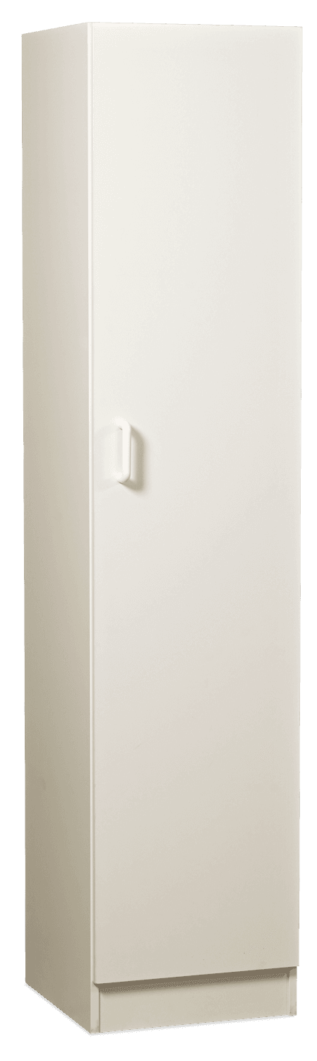 Melamine Melamine 40cm Broom Cupboard