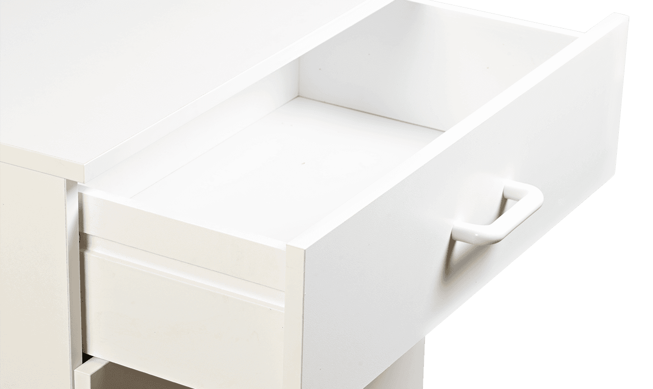 Melamine Melamine 40cm 3 Drawer Chest