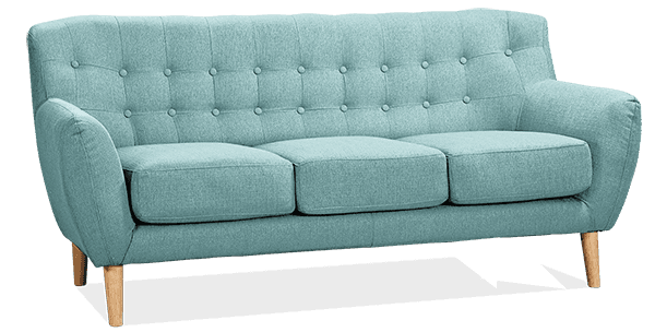 Rockwell Fabric 3 Seater Sofa