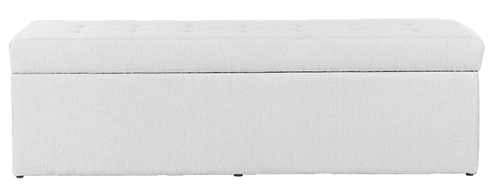 Aria Sky fabric Queen Blanket Box