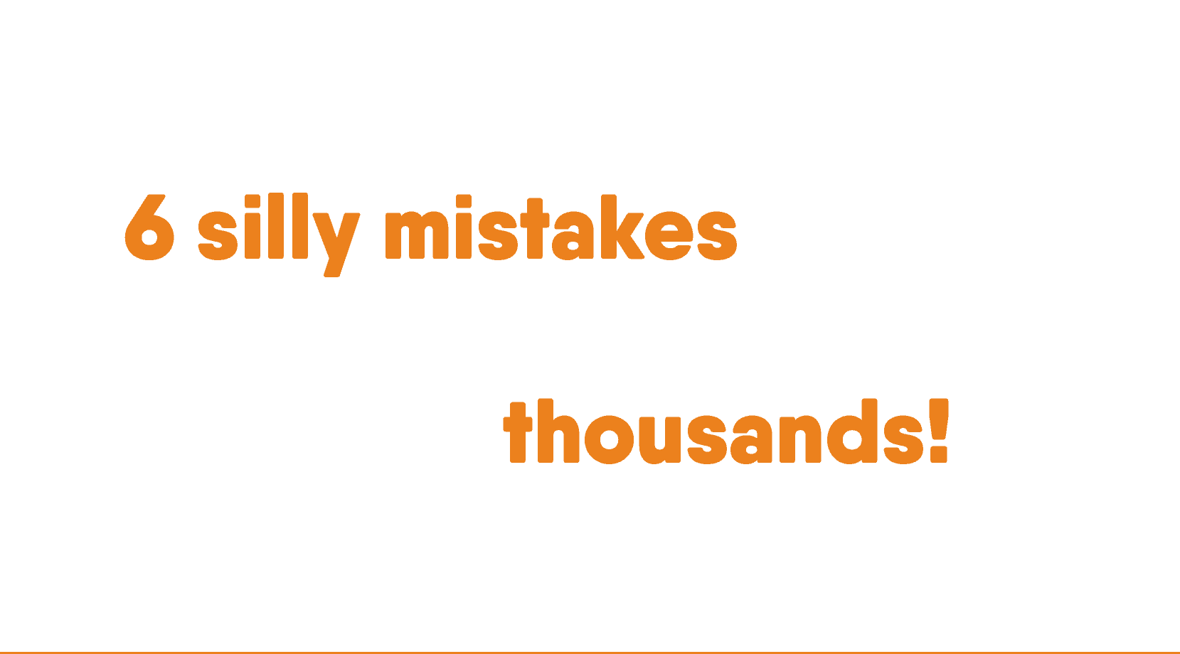 6 Silly Mistakes Furniture Buyers Make That Cost Them Thousands