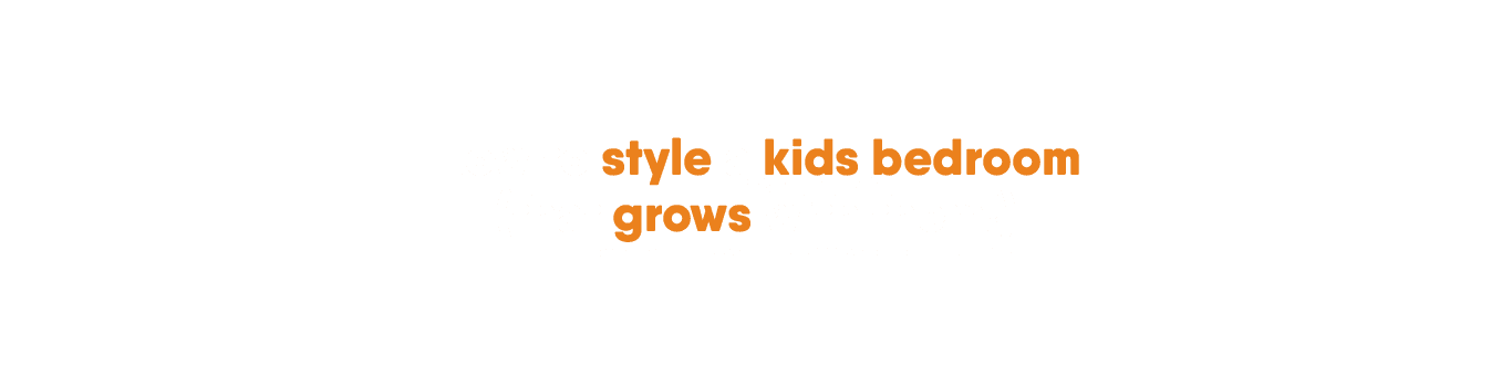 How to style a kids bedroom that grows with them
