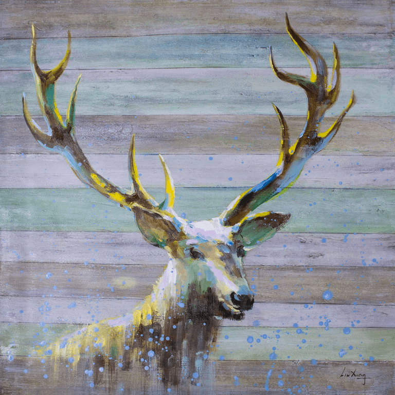 Canvas Design 114 100cm x 100cm Oil Painting