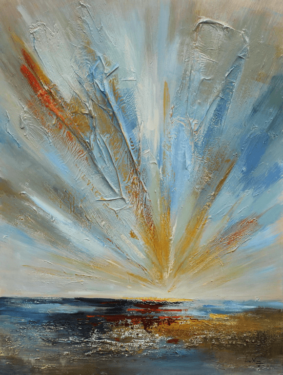 Canvas Design 119 90cm x 120cm Oil Painting