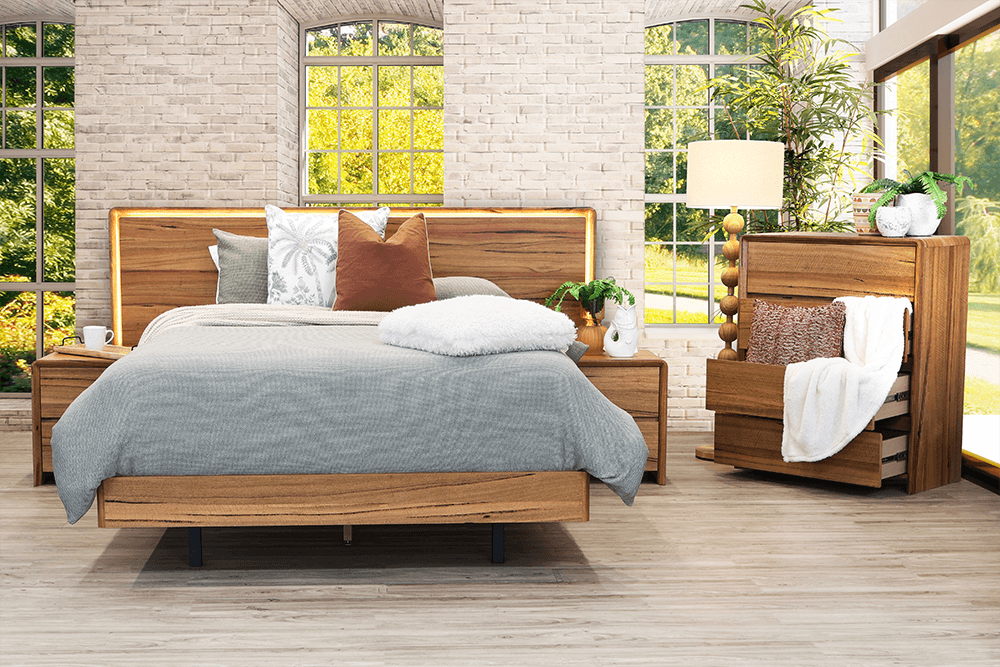 Eagle Bay Marri Queen Headboard With Extended Headboard