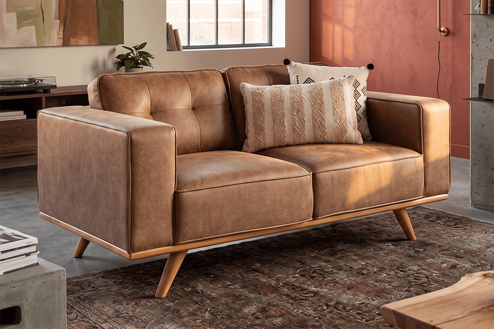 Skylar Nubuck 2 Seater Sofa