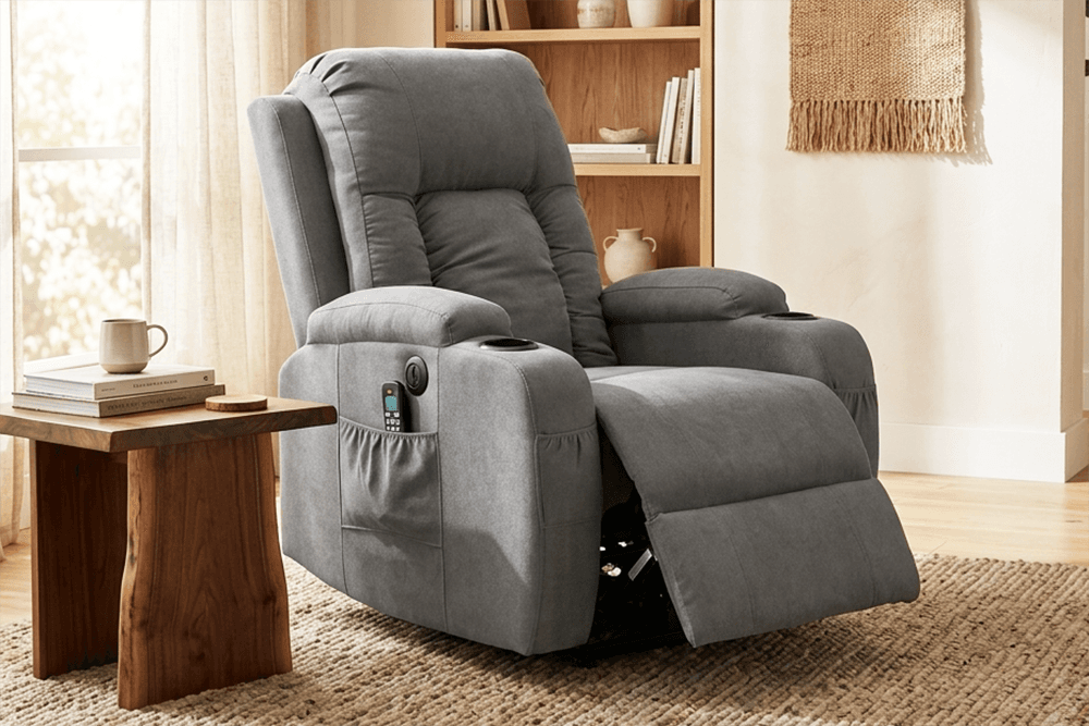 Riko Fabric Power Recliner
