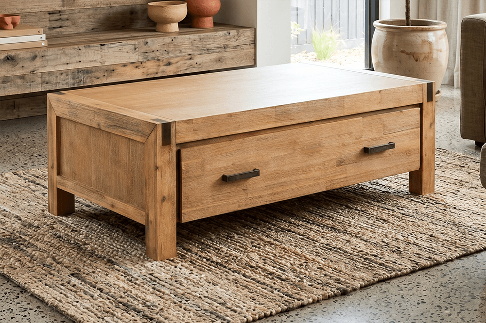 Coral Bay Acacia Rectangle Coffee Table