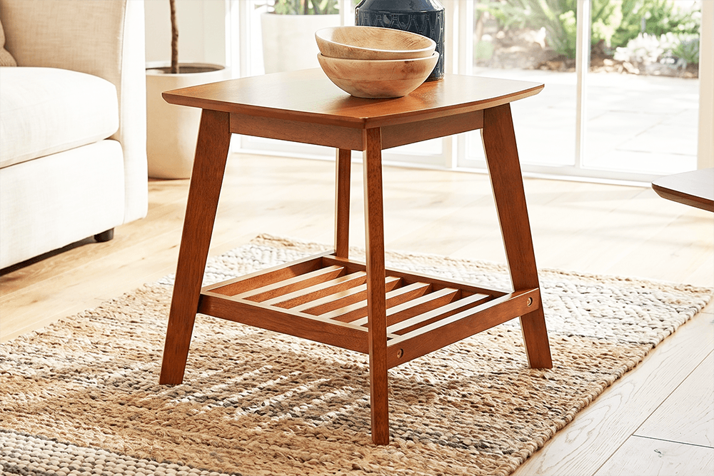 Onslow Hardwood Square End Table