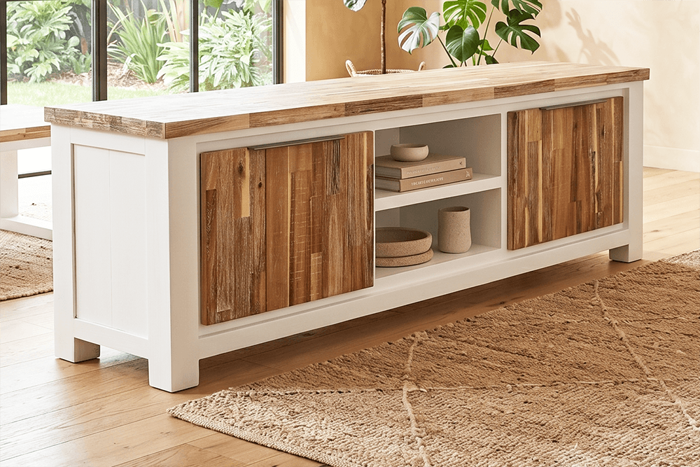 Bermuda Acacia Medium TV/DVD Unit