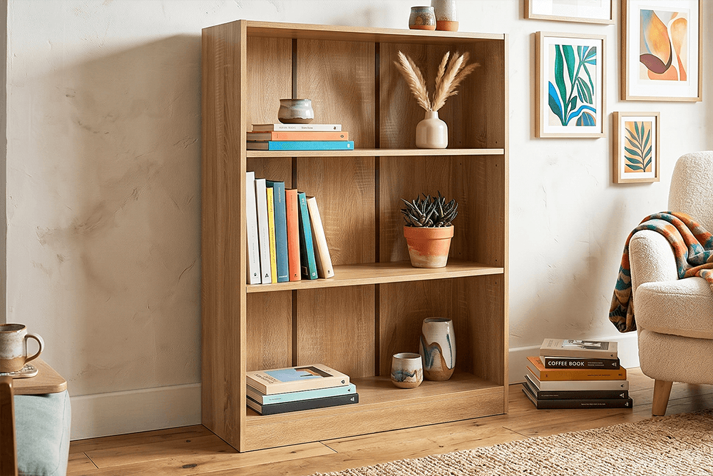 Alfie Melamine Small Bookcase