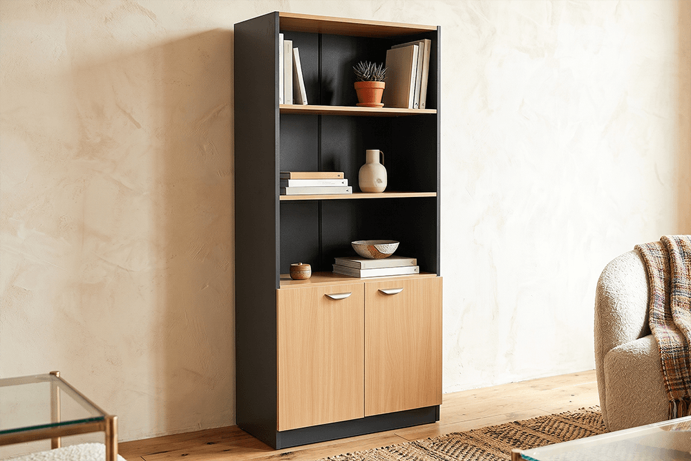 Imperial MFC Bookcase With Storage