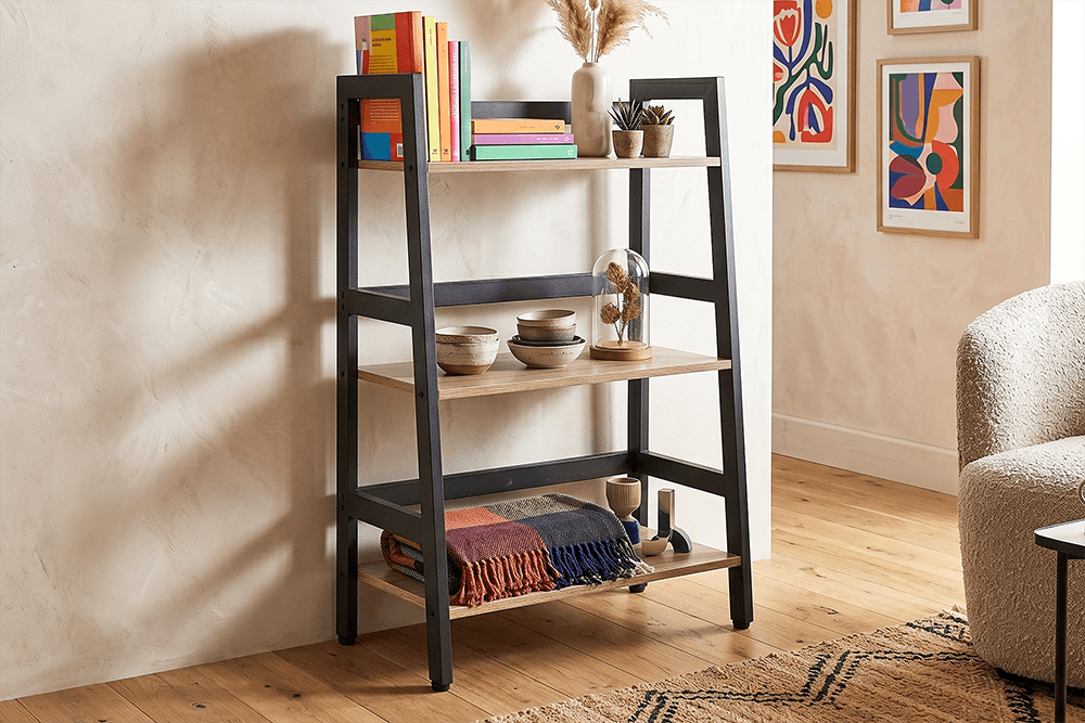 Jayda Melamine Small Bookcase