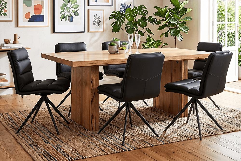 Eastbrook 7 Piece 1800 Dining Suite With Marco Chairs
