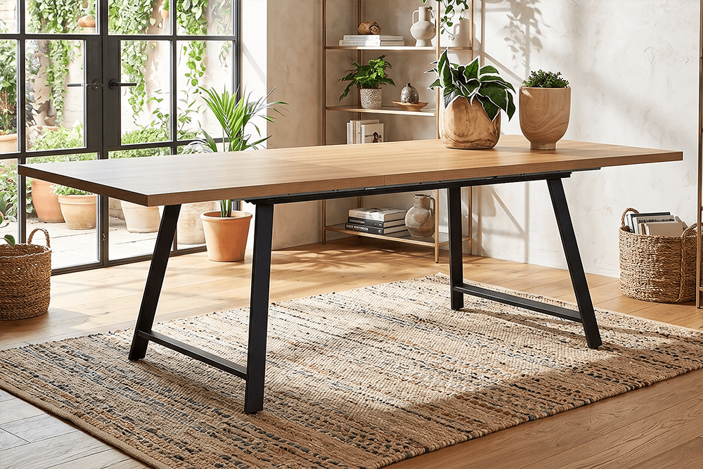 Oregon MDF/Melamine Rectangle 1800 Dining Table