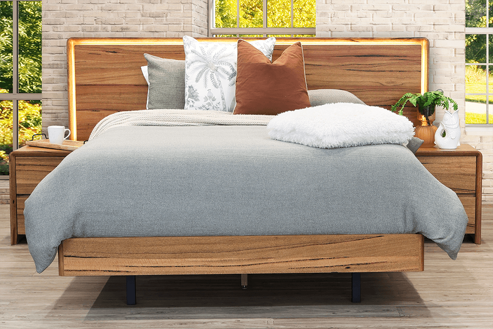 Eagle Bay Queen Bed With Extended Headboard