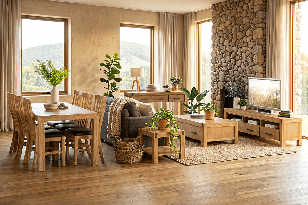 Coral Bay Acacia 11 Piece Home Package